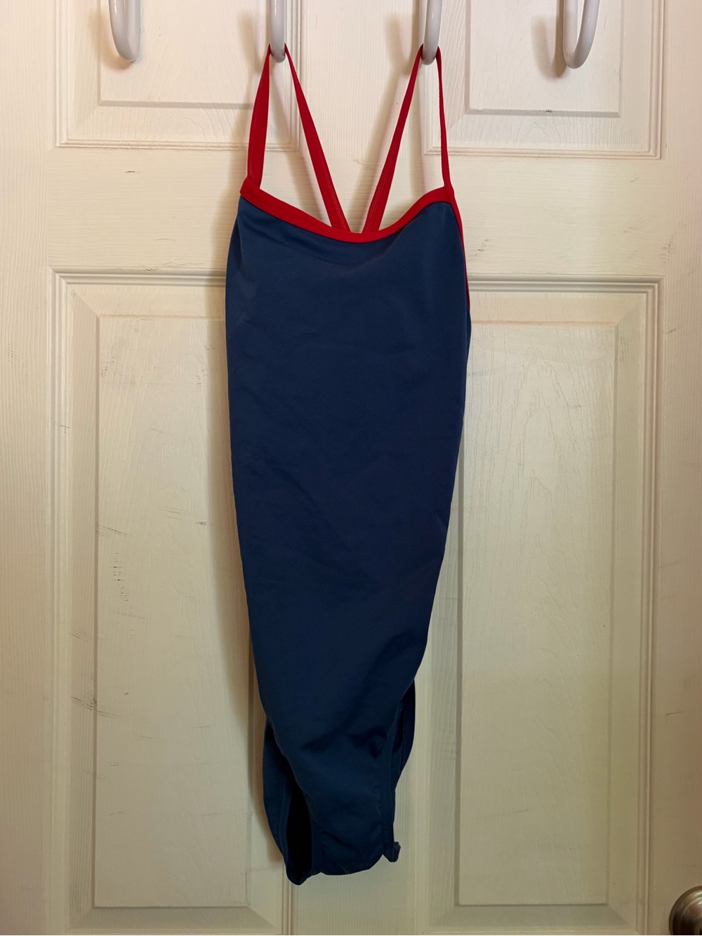 Speedo Flyback Endurance One Piece | Navy and Red | 8/34